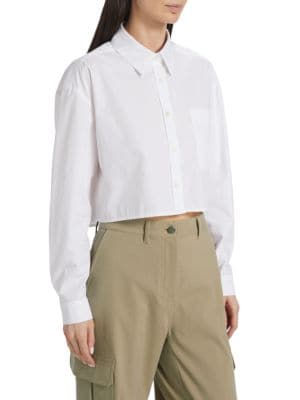 ba&sh
 Delga Cropped Shirt