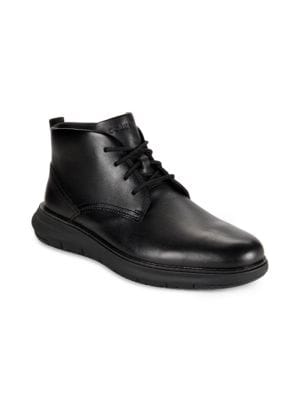 Cole Haan
                                                                         Grand Remix Leather Chukka Boots