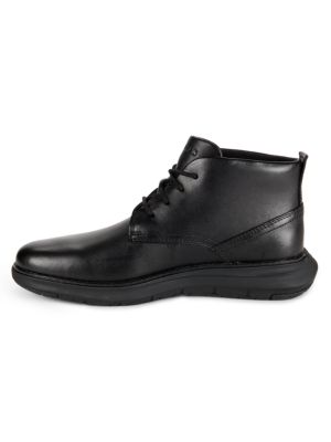 Cole Haan
                                                                         Grand Remix Leather Chukka Boots