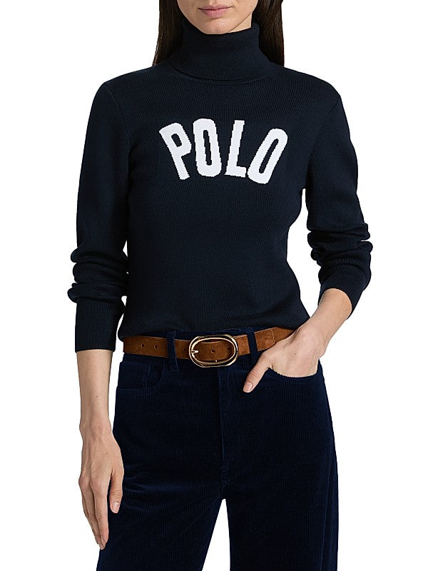 Logo Turtleneck Sweater