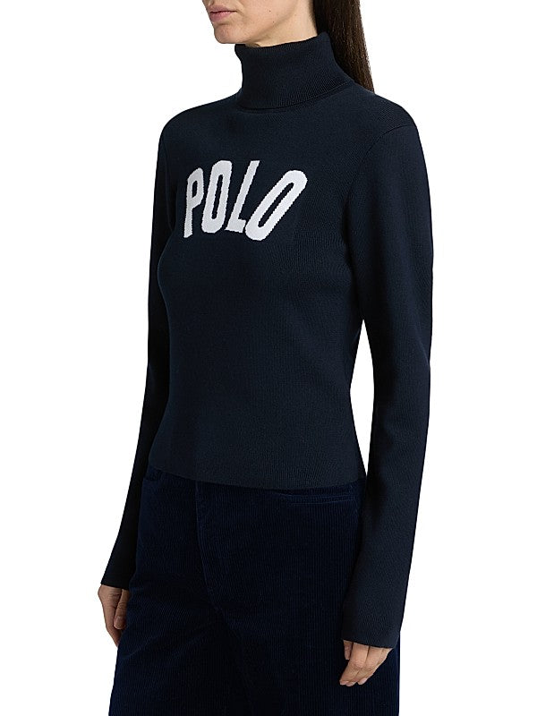Logo Turtleneck Sweater