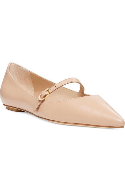 Stuart Weitzman Emilia Mary Jane Flat (Women)
