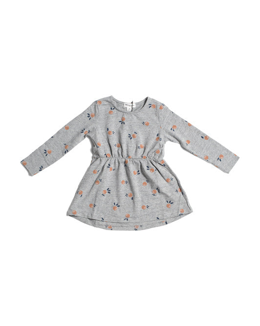 Girls Oranges Print Dress