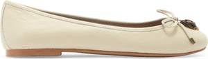 Kurt Geiger London Eagle Ballerina Flat, Alternate, color, Bone