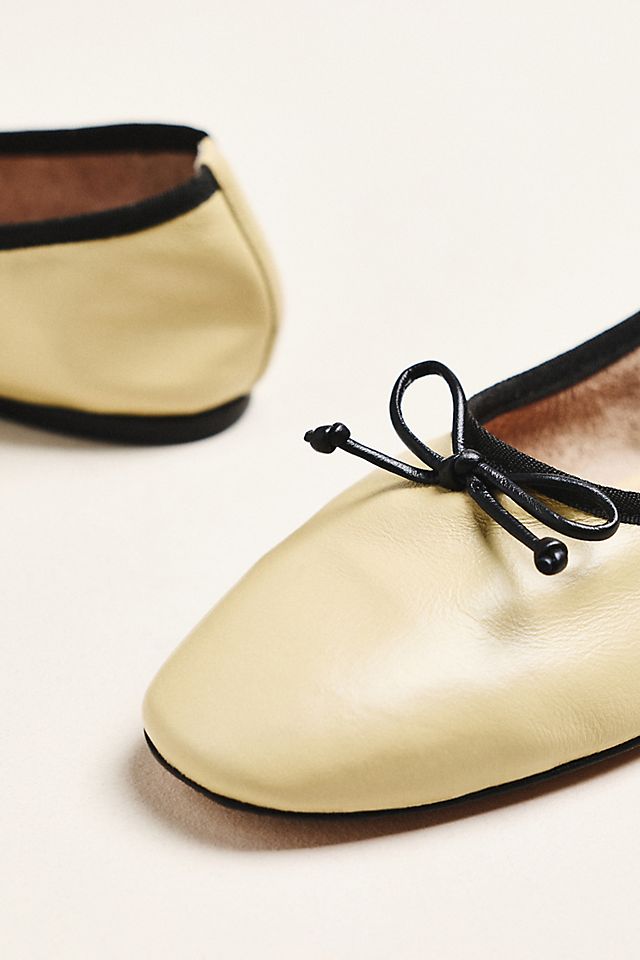 Anthropologie Maeve Bowed Ballet Flats