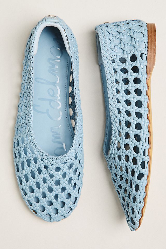 Anthropologie Sam Edelman Shira Woven Ballet Flats