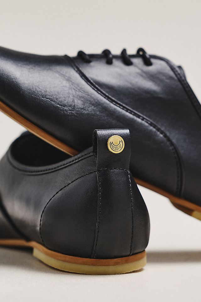 Anthropologie Stivali Maku Oxford Ballet Flats