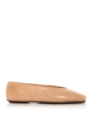 Jeffrey Campbell Women's Fathom Square Toe Ballet Flats