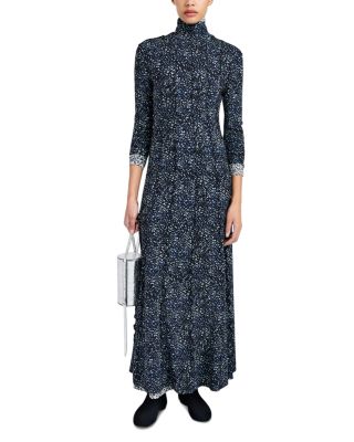 Proenza Schouler White Label Mabel Cheetah Jersey Dress