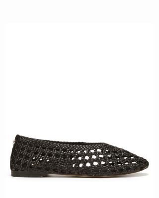 Sam Edelman Women's Shira Woven Leather Ballet Flats