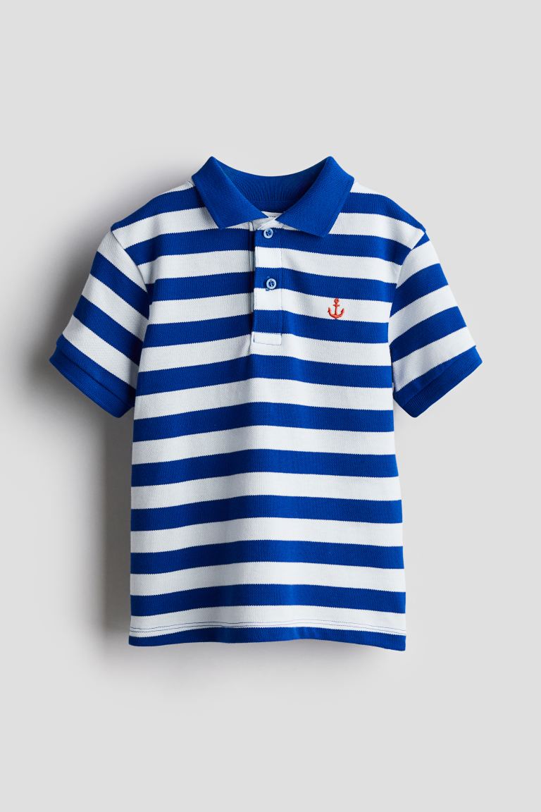 Cotton Pique Polo Shirt