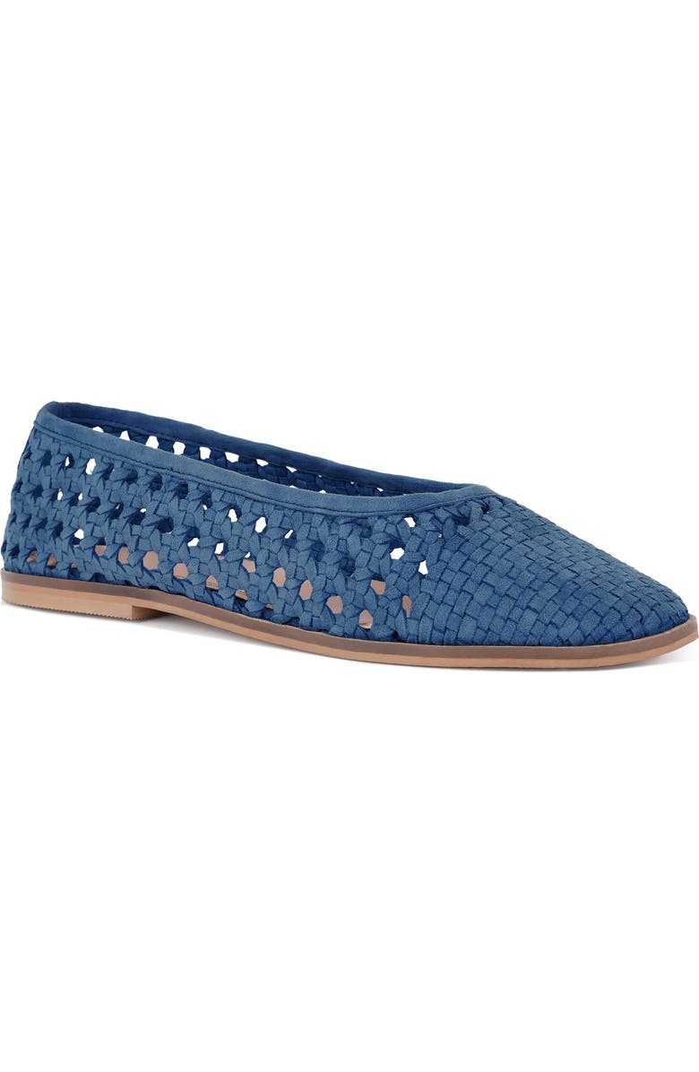 Rag & Co Miyako Woven Leather Ballet Flat (Women)
