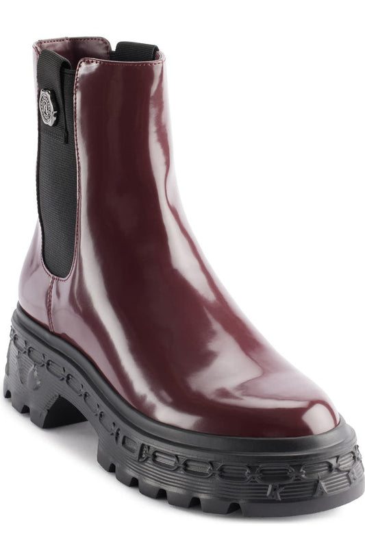 KARL LAGERFELD PARIS Londyn Lug Sole Chelsea Boot (Women)