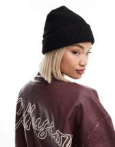 ONLY faux leather pleated maxi skirt in black