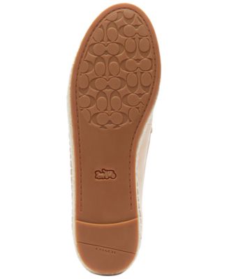 Macy's COACHWomen's Camilla Logo Espadrille Flat Loafers