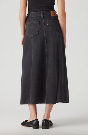 Levi's<sup>®</sup> Fit & Flare Denim Skirt, Alternate, color, Cherish The Day