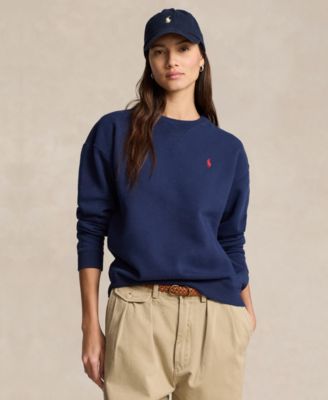 Macy's Polo Ralph LaurenWomen's Fleece Crewneck Sweatshirt