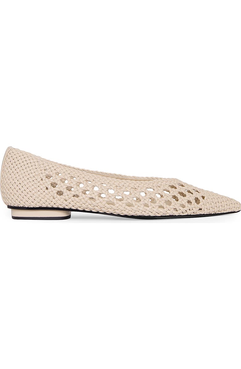 Rebecca Minkoff Bellerina Pointed Cap Toe Flat (Women)