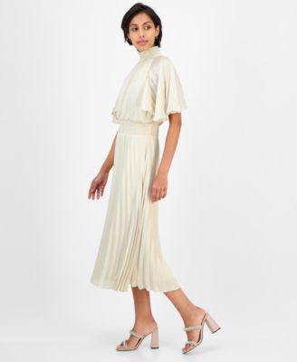 Macy's julia jordanWomen's Pleated Smocked Dress