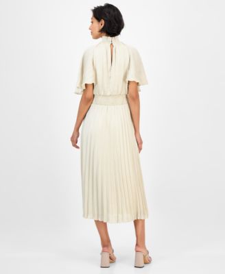 Macy's julia jordanWomen's Pleated Smocked Dress