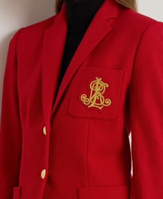 Macy's Lauren Ralph LaurenBullion Jacquard Blazer
