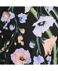 Macy's CoastWomen's Print Shirt Dress With Lace Trims