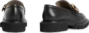 AllSaints Emily Loafer, Alternate, color, Black