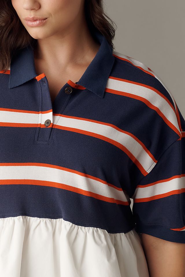 Anthropologie Maeve Je Peux Twofer Peplum Top