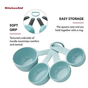 KitchenAid Measuring Cups, Set Of 4, Aqua Sky