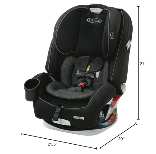 Graco Grows4Me 4 in 1 Car Seat, Infant to Toddler Car Seat with 4 Modes, West Point