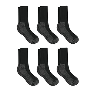 Hanes Men's Work Socks, 6-Pack