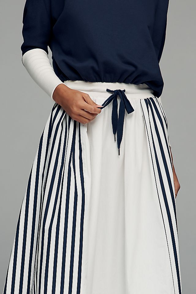 Anthropologie Daily Practice Twofer Long-Sleeve Maxi Dress