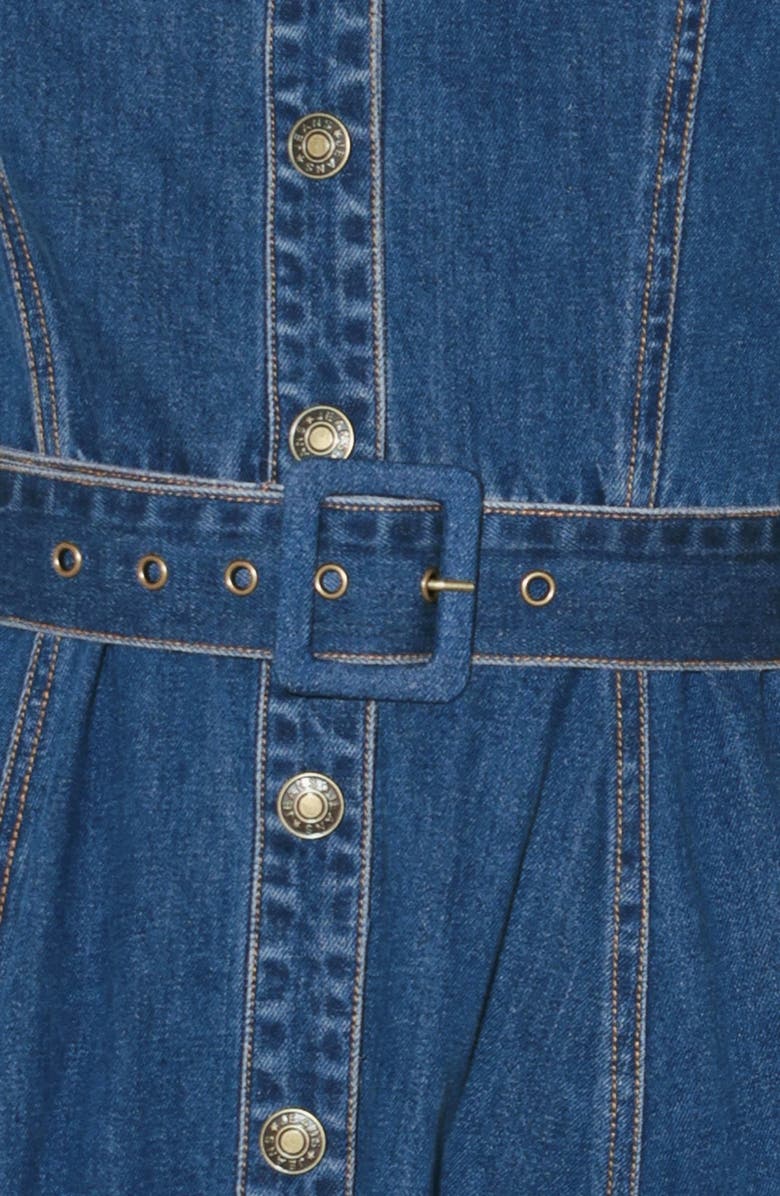 FREEMARKET Denim Midi Dress