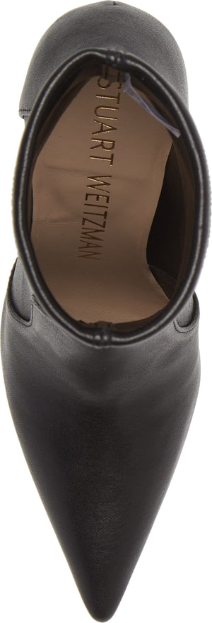 Stuart Weitzman Stuart 100 Ankle Bootie, Alternate, color, Black