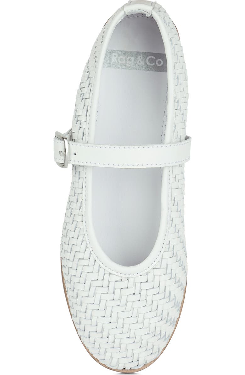 Rag & Co Nazuka Woven Mary Jane Ballet Flat (Women)