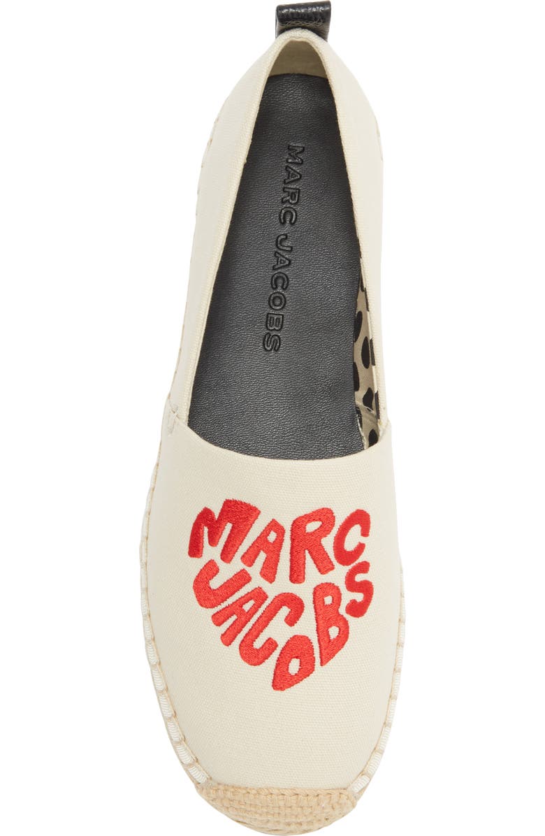 Marc Jacobs The Marc Heart Espadrille Flat (Women)