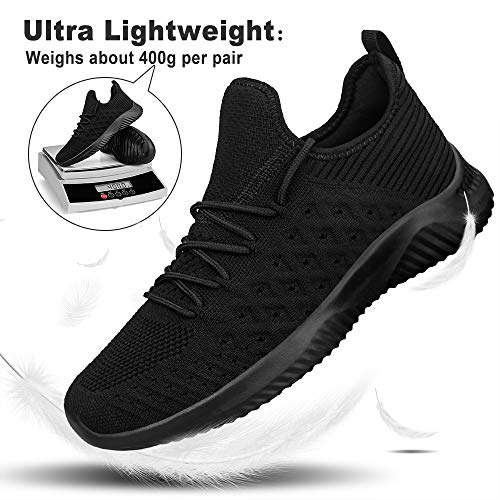 Feethit Mens Slip On Walking Shoes Lightweight Breathable Non Slip Running Shoes Comfortable Fashion Sneakers for Men