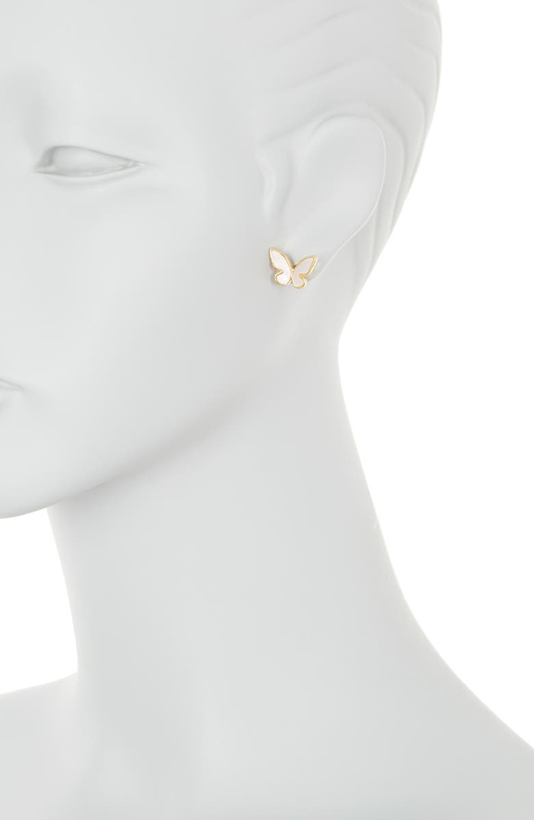 Kate Spade New York butterfly stud earrings