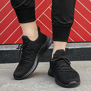 Feethit Mens Slip On Walking Shoes Lightweight Breathable Non Slip Running Shoes Comfortable Fashion Sneakers for Men