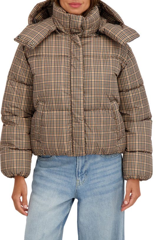 Sebby Short Hooded Puffer Jacket