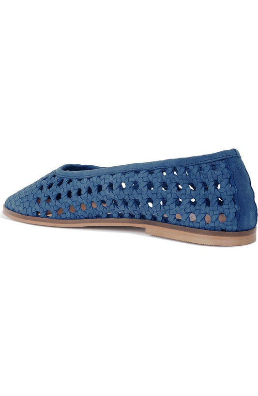 Rag & Co Miyako Woven Leather Ballet Flat (Women)