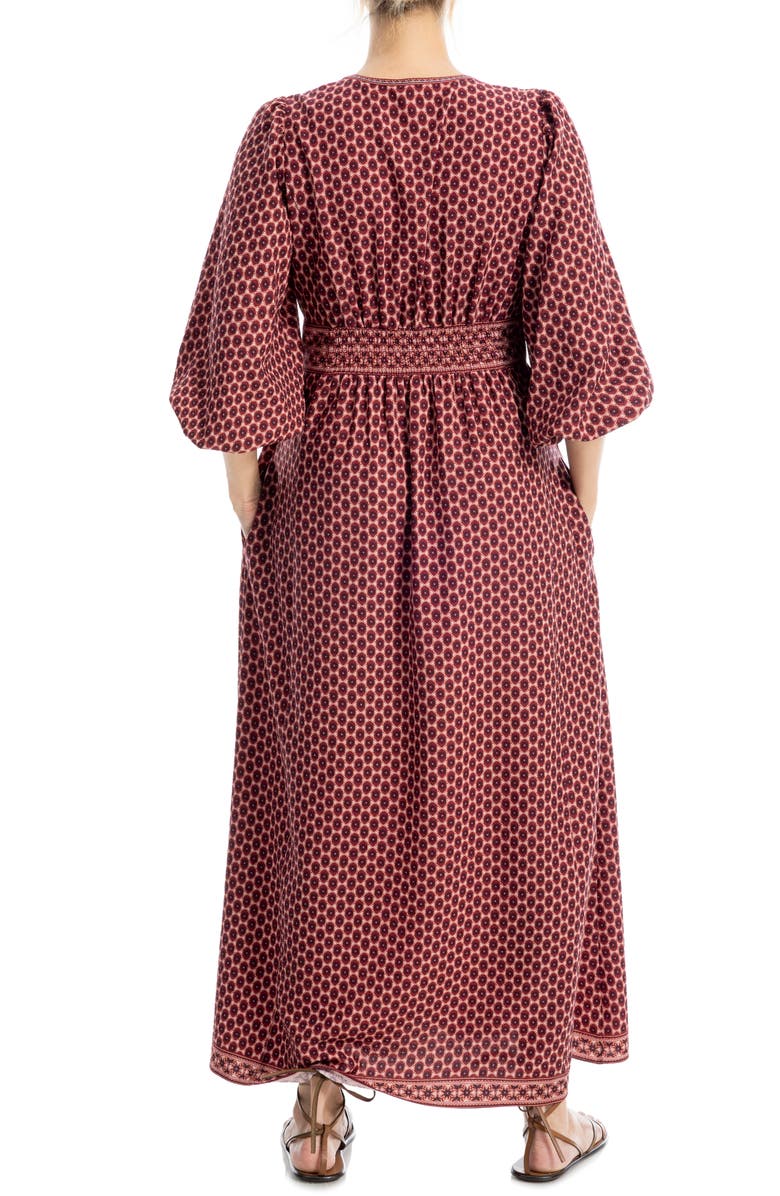 MAX STUDIO Surplice V-Neck Maxi Dress