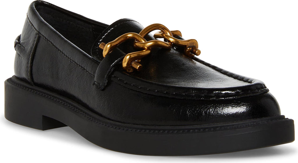 Steve Madden Karmine Loafer, Main, color, Black Leather