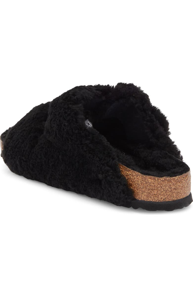 Birkenstock Arizona Big Buckle Teddy Genuine Shearling Sandal - Discontinued (Women)