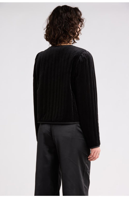 Sanctuary Quilted Velvet Jacket