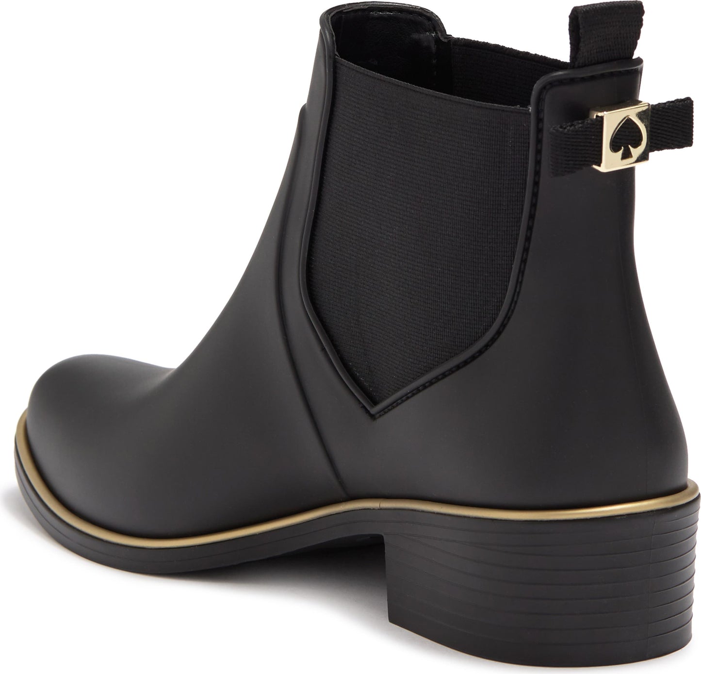 Kate Spade New York solstice rain boot, Alternate, color, Black