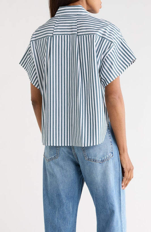 rag & bone Maura Stripe Button-Up Shirt