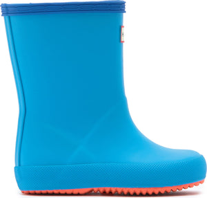 Hunter Kids' First Classic Rain Boot, Alternate, color, Vivd Blue/ Imperial Blue