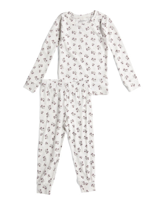 Kids 2pc Floral Sleep Set