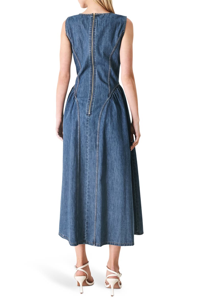FREEMARKET Denim Midi Dress